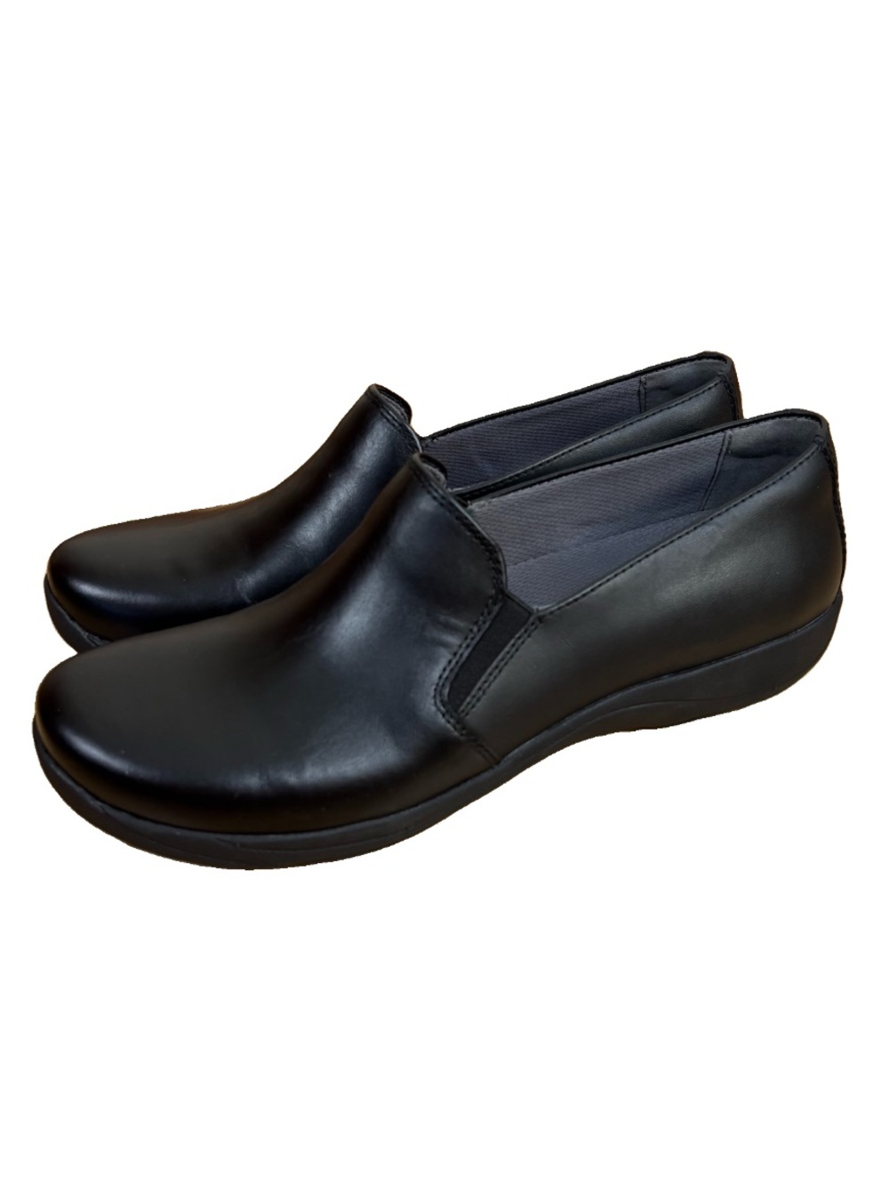 Dansko Nora Slip On Shoes Women’s Size 42 US 11.5-12 Black Leather Clog